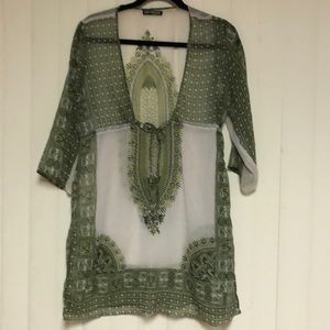 (Any 3 $6 items for $15) ELEGANT BEACH COVER-UP